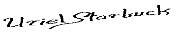uriel starbuck signature 